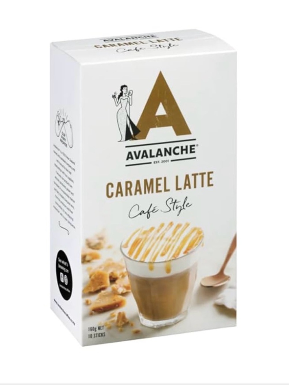 Avalanche Caramel Latte - Sweet Coffee